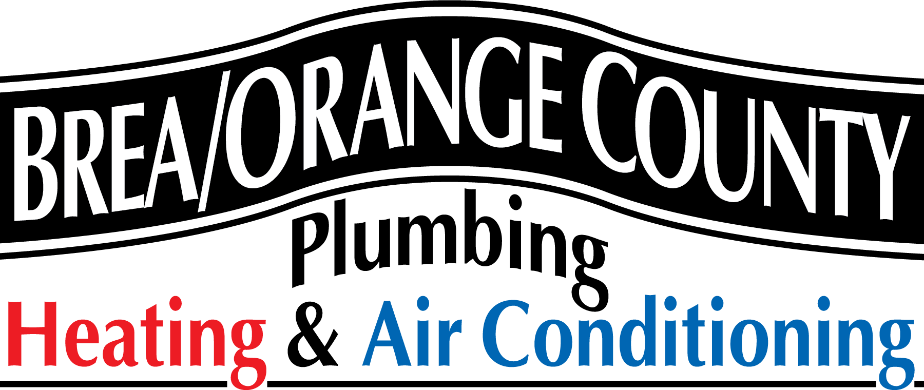Brea/Orange County Plumbing, Heating & Air Conditioning Logo