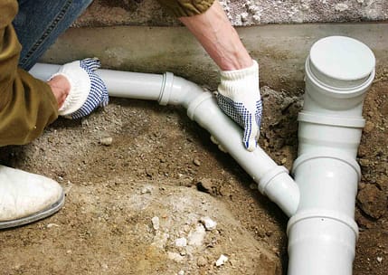 clean out installation main