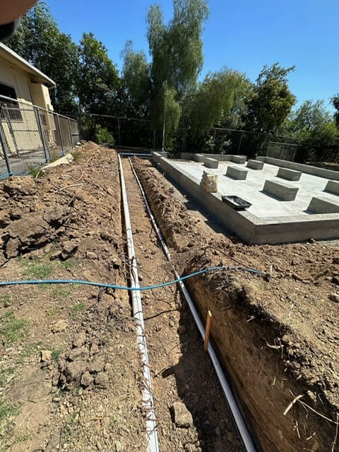 sewer pipes