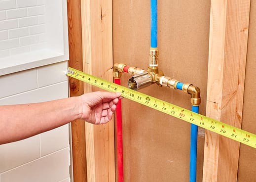 shower installation